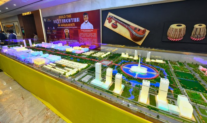 Build the Next Frontier in Amaravati - Architectural Model